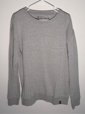 Men's Gray Crewneck UND Sweatshirt